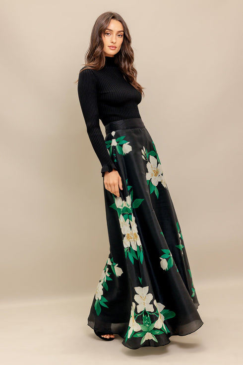 elegant-wildflower-woven-maxi-skirt Flying Tomato-Sophia's Style-6